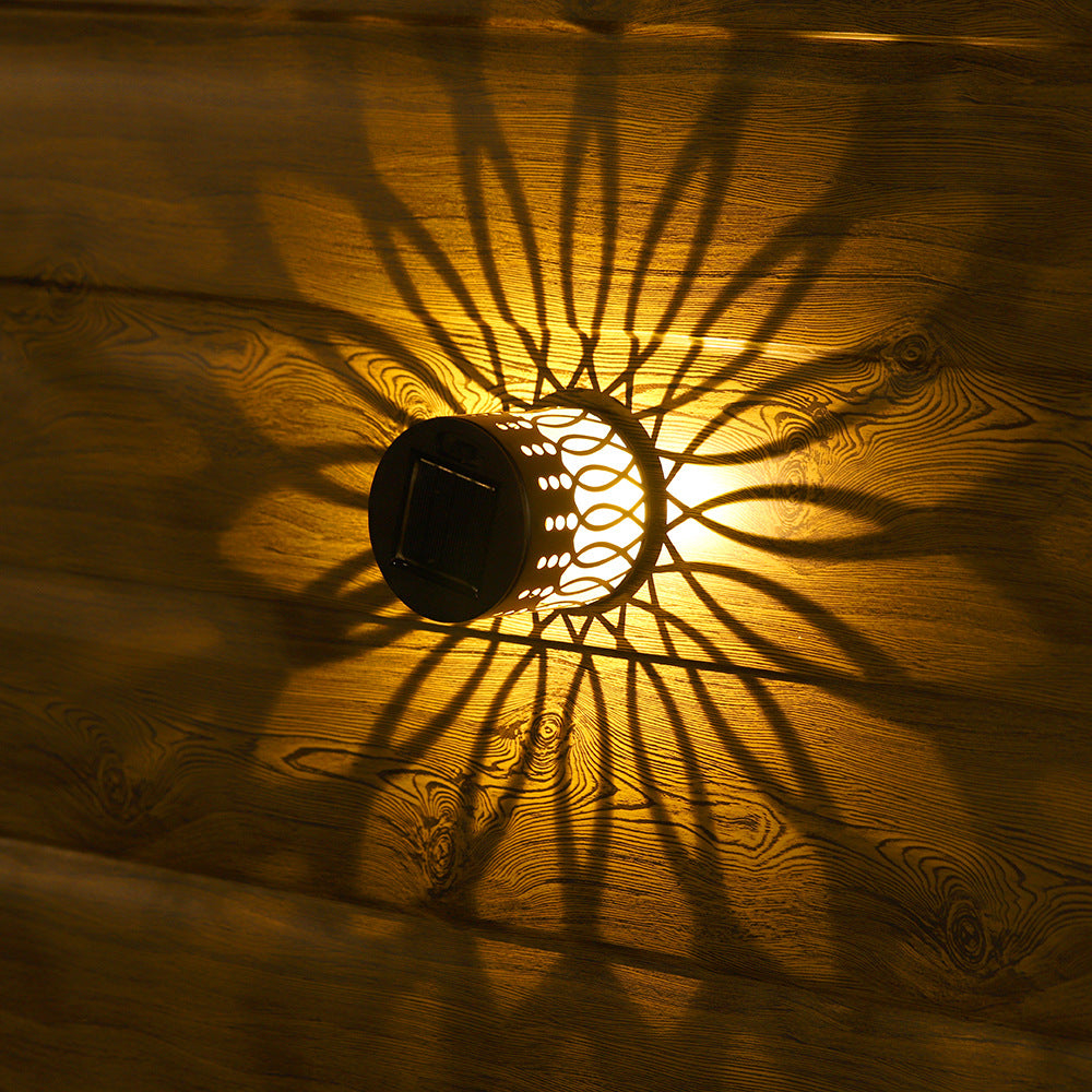 Mandala Outdoor Solar Wall Lights